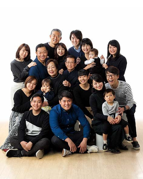 家族写真の撮影は岡山の写真館 島村写場へ